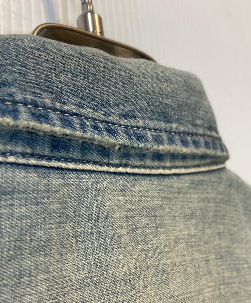 RALPH LAUREN Purple Label（ラルフ ローレン パープル レーベル）RALPH LAUREN PURPLE LABEL (ラルフ ローレン パープル レーベル) デニムシャツ インディゴ サイズ:SIZE Sの古着・服飾アイテム