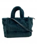 Kate Spadeケイトスペード）の古着「エラ フォウ シアリング スモール トート」｜グリーン