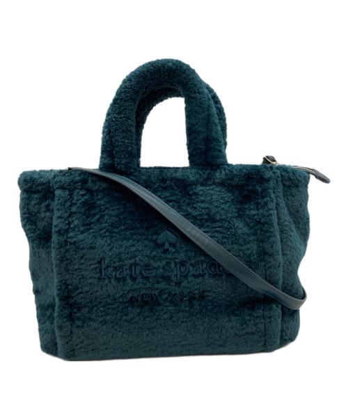 Kate Spade（ケイトスペード）Kate Spade (ケイトスペード) エラ フォウ シアリング スモール トート グリーンの古着・服飾アイテム