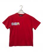 HONDA×WIND AND SEAホンダ×ウィンダンシー）の古着「Tシャツ」｜レッド