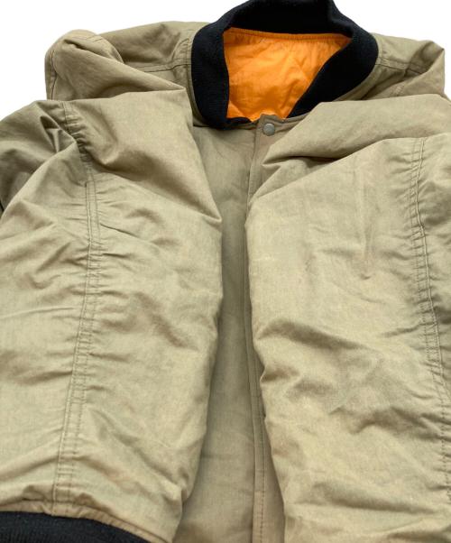 NIKE（ナイキ）NIKE (ナイキ) stussy (ステューシー) Reversible Varsity Jacket オリーブ サイズ:XXLの古着・服飾アイテム