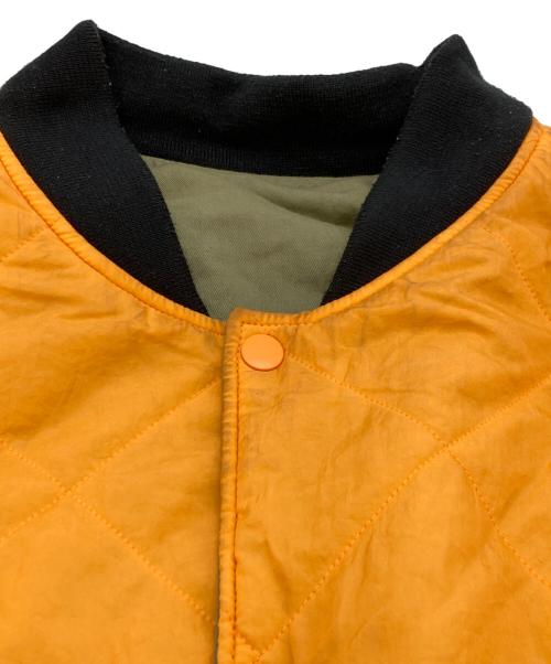 NIKE（ナイキ）NIKE (ナイキ) stussy (ステューシー) Reversible Varsity Jacket オリーブ サイズ:XXLの古着・服飾アイテム