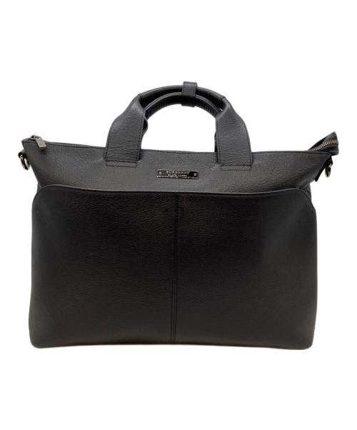 BURBERRY BLACK LABEL（バーバリーブラックレーベル）BURBERRY BLACK LABEL (バーバリーブラックレーベル) レザービジネスバッグ ブラック サイズ:下記参照の古着・服飾アイテム