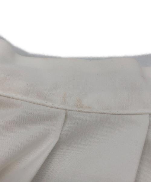 ENFOLD（エンフォルド）ENFOLD (エンフォルド) T/Cブロード プリーツPO/プルオーバー ホワイト サイズ:SIZE 38の古着・服飾アイテム