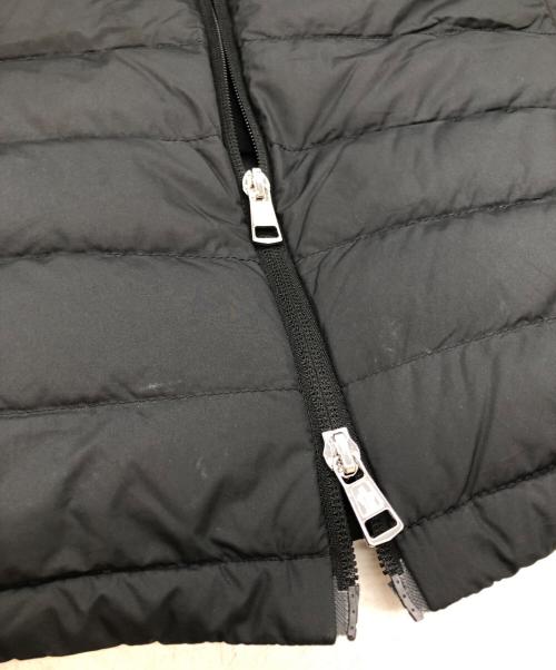 MONCLER（モンクレール）MONCLER (モンクレール) ブルジェ フード付きダウンベスト ブラック サイズ:SIZE 2の古着・服飾アイテム