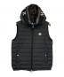 MONCLER（モンクレール）の古着「ブルジェ フード付きダウンベスト」｜ブラック