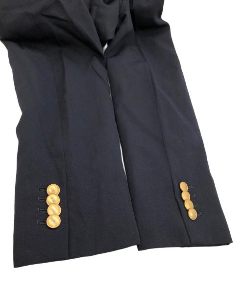 MACPHEE（マカフィー）MACPHEE (マカフィー) ウールギャバジン ダブルブレストジャケット ネイビー サイズ:SIZE Mの古着・服飾アイテム