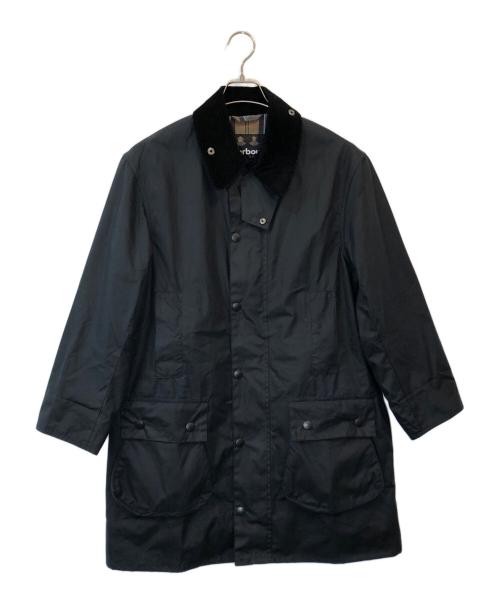 Barbour（バブアー）Barbour (バブアー) BORDER ワックス コットン コート ブラック サイズ:34の古着・服飾アイテム