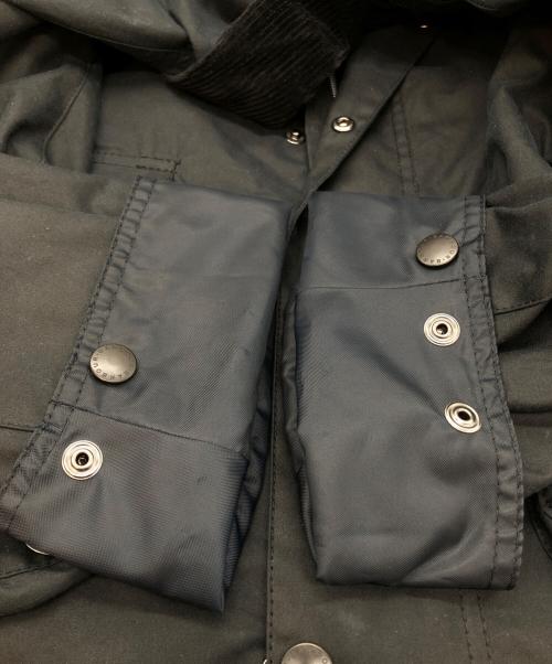 Barbour（バブアー）Barbour (バブアー) BORDER ワックス コットン コート ブラック サイズ:34の古着・服飾アイテム