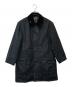 Barbour（バブアー）の古着「BORDER ワックス コットン コート」｜ブラック