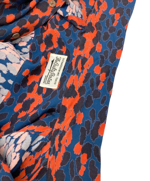 WACKO MARIA（ワコマリア）WACKO MARIA (ワコマリア) LEOPARD HAWAIIAN SHIRT ネイビー×レッド サイズ:SIZE XSの古着・服飾アイテム