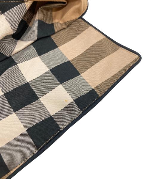 BURBERRY LONDON ENLGLAND（バーバリーロンドン）BURBERRY LONDON ENLGLAND (バーバリーロンドン) ノヴァチェックオープンカラーシャツ ベージュ サイズ:SIZE Sの古着・服飾アイテム