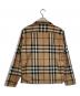 BURBERRY LONDON ENLGLAND (バーバリーロンドン) ノヴァチェックオープンカラーシャツ ベージュ サイズ:SIZE S：17000円