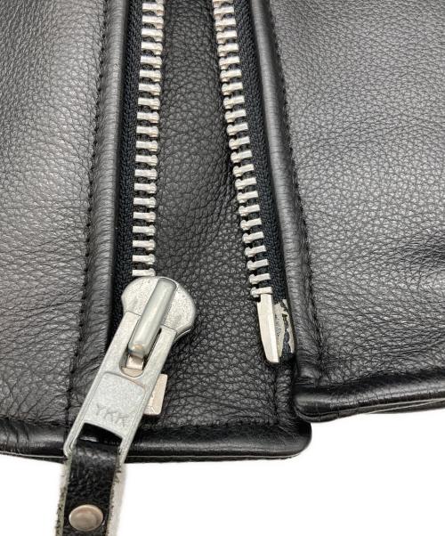 HARLEY-DAVIDSON（ハーレーダビッドソン）HARLEY-DAVIDSON (ハーレーダビッドソン) ライダースジャケット ブラック サイズ:Lの古着・服飾アイテム