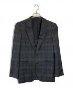 PAUL SMITH×E.THOMASポールスミス×イー・トーマス）の古着「チェックテーラードジャケット」｜グリーン
