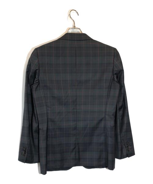 PAUL SMITH（ポールスミス）Paul Smith (ポールスミス) E.THOMAS チェックテーラードジャケット グリーン サイズ:Ｓの古着・服飾アイテム