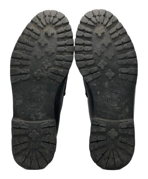 GUCCI（グッチ）GUCCI (グッチ) ビットローファー ブラック サイズ:40 1/2の古着・服飾アイテム