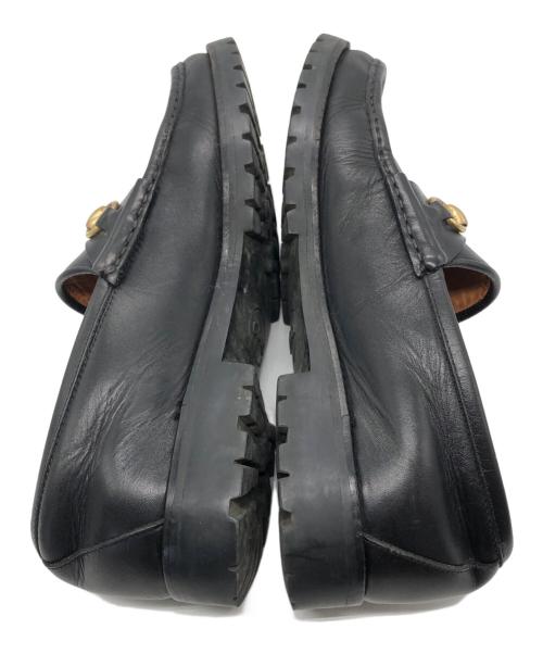 GUCCI（グッチ）GUCCI (グッチ) ビットローファー ブラック サイズ:40 1/2の古着・服飾アイテム