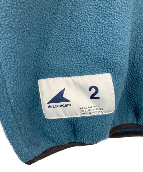 DESCENDANT（ディセンダント）DESCENDANT (ディセンダント) HUMMING FLEECE PULL OVER ネイビー サイズ:2の古着・服飾アイテム