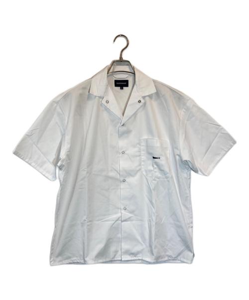 DESCENDANT（ディセンダント）DESCENDANT (ディセンダント) SOUS OPEN COLLAR SS SHIRT CACHALOT ホワイト サイズ:SIZE 1の古着・服飾アイテム