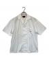 DESCENDANT（ディセンダント）の古着「SOUS OPEN COLLAR SS SHIRT CACHALOT」｜ホワイト