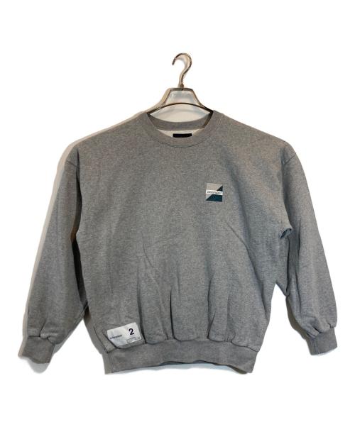 DESCENDANT（ディセンダント）DESCENDANT (ディセンダント) MAHIMAHI CREW NECK グレー サイズ:２の古着・服飾アイテム