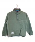 DESCENDANTディセンダント）の古着「HUMMING FLEECE PULL OVER」｜グリーン