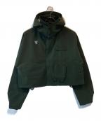 South2 West8サウスツー ウエストエイト）の古着「ショート丈ナイロンジャケット」｜グリーン