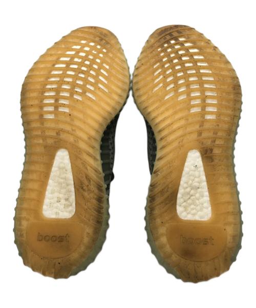 adidas（アディダス）adidas (アディダス) YEEZY BOOST 350 V2 グレー×オレンジ サイズ:27ｃｍの古着・服飾アイテム