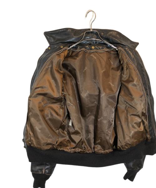 Schott（ショット）Schott (ショット) type G-1 レザー フライト ジャケット ブラウン サイズ:SIZE 42の古着・服飾アイテム