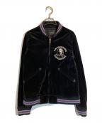 Hysteric Glamourヒステリックグラマー）の古着「ベロアスタジャン」｜ブラック