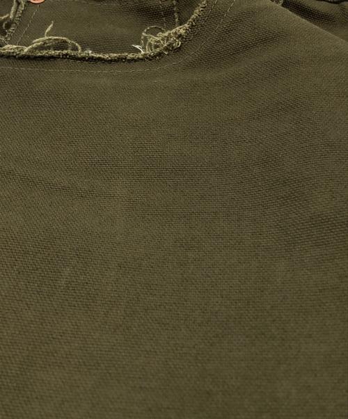 SUGARHILL（シュガーヒル）SUGARHILL (シュガーヒル) ローエッジキャンバスデニムパンツ オリーブ サイズ:30の古着・服飾アイテム