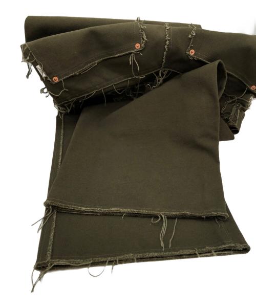 SUGARHILL（シュガーヒル）SUGARHILL (シュガーヒル) ローエッジキャンバスデニムパンツ オリーブ サイズ:30の古着・服飾アイテム