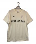 NIKE×Fear Of God×NBAナイキ×フィア・オブ・ゴッド×エヌビーエー）の古着「Warm Up T-Shirt」｜ホワイト