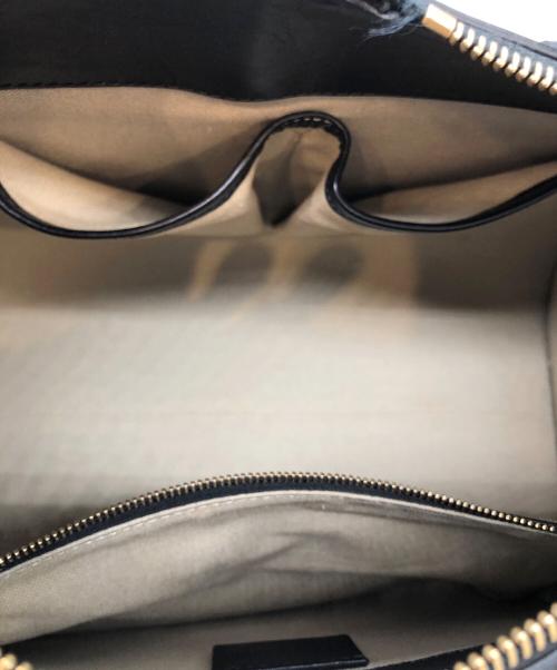 ALEXANDER McQUEEN（アレキサンダーマックイーン）ALEXANDER McQUEEN (アレキサンダーマックイーン) カーフレザー2WAYミニボストンバッグ ブラック サイズ:下記参照の古着・服飾アイテム