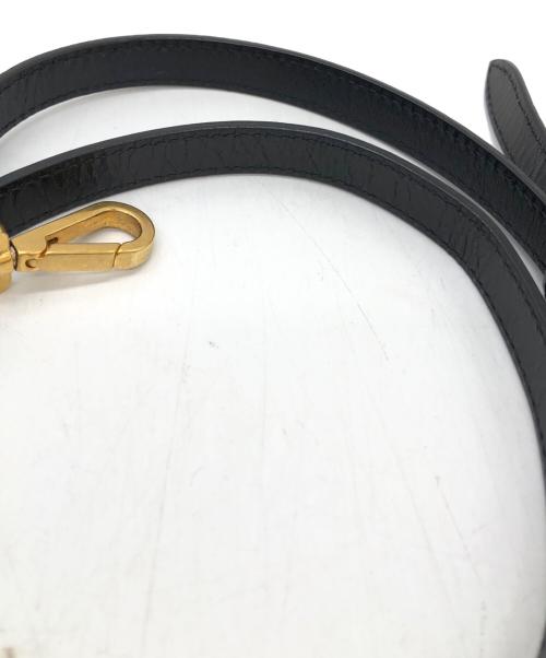 ALEXANDER McQUEEN（アレキサンダーマックイーン）ALEXANDER McQUEEN (アレキサンダーマックイーン) カーフレザー2WAYミニボストンバッグ ブラック サイズ:下記参照の古着・服飾アイテム