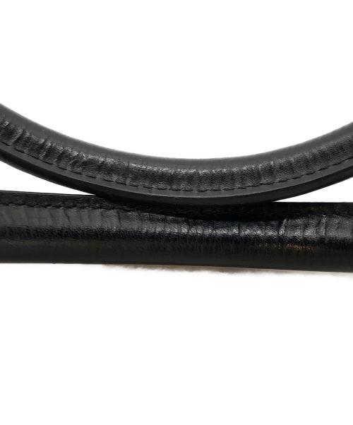 ALEXANDER McQUEEN（アレキサンダーマックイーン）ALEXANDER McQUEEN (アレキサンダーマックイーン) カーフレザー2WAYミニボストンバッグ ブラック サイズ:下記参照の古着・服飾アイテム