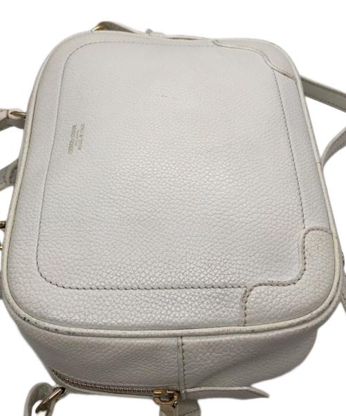 GIORGIO ARMANI（ジョルジョアルマーニ）GIORGIO ARMANI (ジョルジョアルマーニ) 2WAYバッグ ホワイトの古着・服飾アイテム