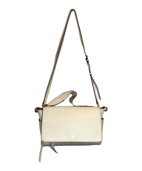 J&M DAVIDSON（ジェイ＆エム デヴィッドソン）J&M DAVIDSON (ジェイ＆エム デヴィッドソン) 2WAYバッグ アイボリーの古着・服飾アイテム