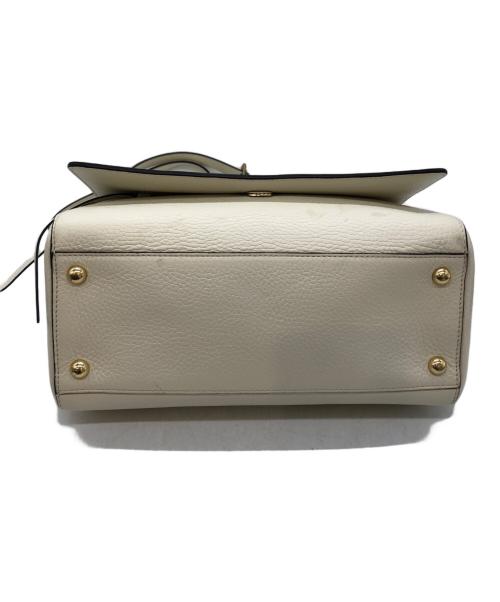 J&M DAVIDSON（ジェイ＆エム デヴィッドソン）J&M DAVIDSON (ジェイ＆エム デヴィッドソン) 2WAYバッグ アイボリーの古着・服飾アイテム