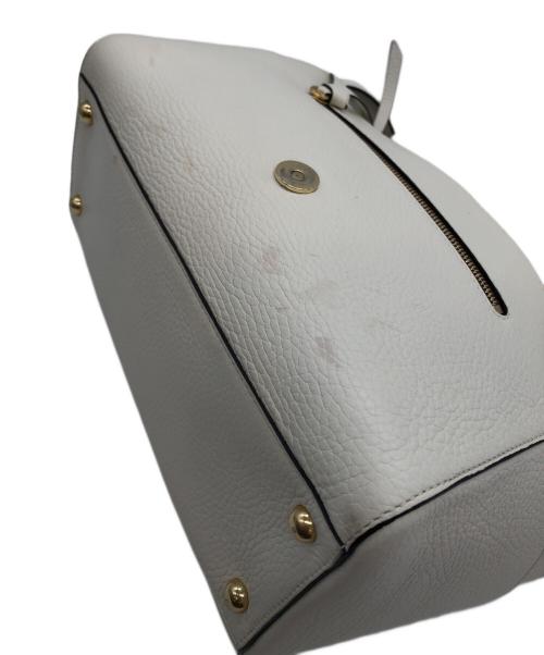 J&M DAVIDSON（ジェイ＆エム デヴィッドソン）J&M DAVIDSON (ジェイ＆エム デヴィッドソン) 2WAYバッグ アイボリーの古着・服飾アイテム