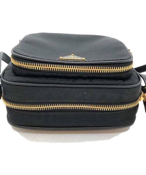 PRADA（プラダ）PRADA (プラダ) BELLA CAMERA CROSS BAG ショルダーバッグ ブラックの古着・服飾アイテム