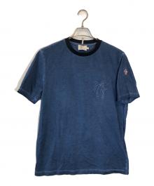 MONCLER GRENOBLE（モンクレール グルノーブル）の古着「Ｓ/Ｌカットソー」｜ブルー