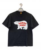 HUMAN MADEヒューマンメイド）の古着「Tシャツ」｜ブラック