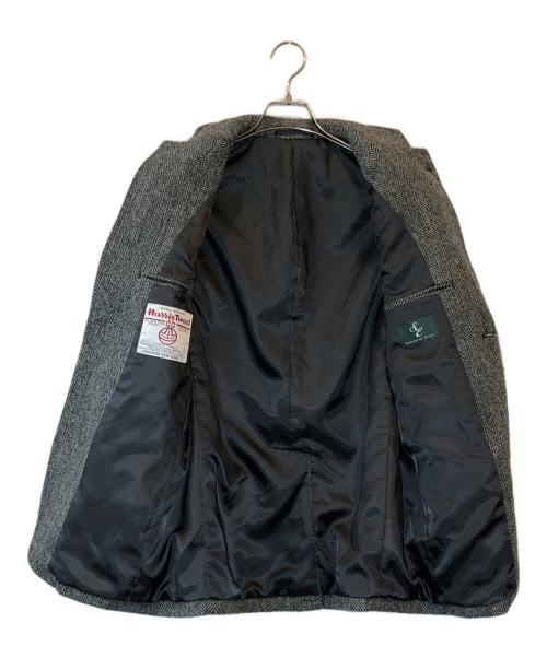 Sprezzatura Ettore（スプレッツァトゥーラ エトーレ）sprezzatura ettore (スプレッツァトゥーラ エトーレ) ハリスツイードテーラードジャケット グレー サイズ:AB5 未使用品の古着・服飾アイテム