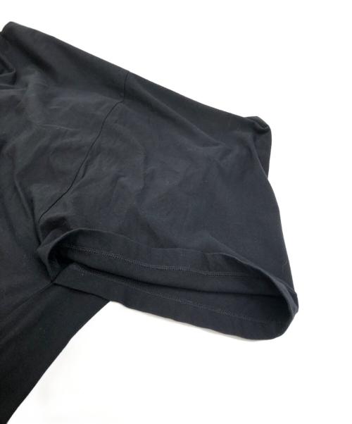 MM6 Maison Margiela（エムエムシックスメゾンマルジェラ）MM6 Maison Margiela (エムエムシックスメゾンマルジェラ) デザインシルエット半袖ワンピース ブラック サイズ:SIZE XSの古着・服飾アイテム