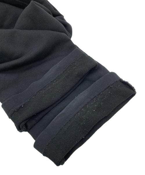 CLANE（クラネ）CLANE (クラネ) TWO TUCK SWEAT PANTS ブラック サイズ:SIZE 0の古着・服飾アイテム