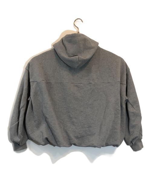 CLANE（クラネ）CLANE (クラネ) BALLOON SWEAT HOODIE グレー サイズ:SIZE 1の古着・服飾アイテム