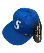 SUPREMEシュプリーム）の古着「Cordura S Logo 6-Panel キャップ」｜ブルー