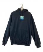 X-LARGE×IT'S A LIVINGエクストララージ×）の古着「PULLOVER HOODED SWEAT」｜ブラック